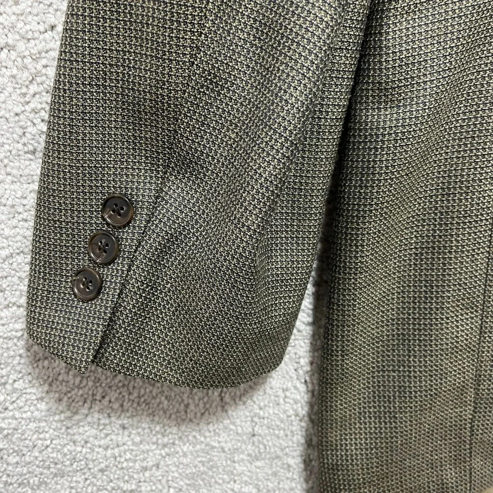 Hart Schaffner Marx  Blazer Men's 41 L Brown‎ Black  Dinner Sport Coat Nordstrom